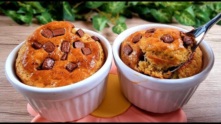 Bez glutenu, bez cukru! Muffiny z 3 składników na śniadanie! Prosty i zdrowy przepis!